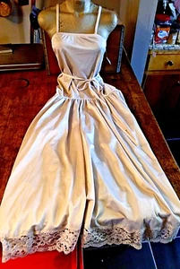 Unusual Vintage Vanity Fair Collectibles Long Nightgown Slip Sundress Combo, NWT - Picture 1 of 12