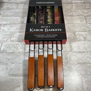 Charcoal Companion Non-Stick Kabob Baskets (Set of 4) - Picture 1 of 6
