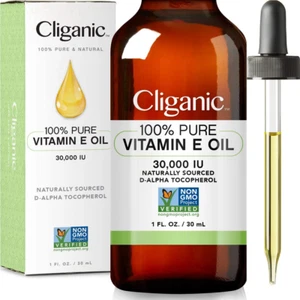 100% Pure Vitamin E Oil for Skin, Hair & Face - 30,000 IU, Non-Gmo Verified | Na - Picture 1 of 12