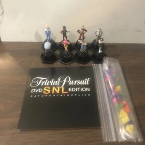SNL Saturday Night Live 8 Miniatures Pieces, Tokens, DVD Trivial Pursuit Game - Picture 1 of 3