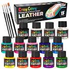 Acrylic Leather and Shoe Paint Kit, 13 Colors Set, 1 oz Bottles - Sneakers, Bags