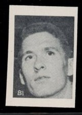 1955 All American Sports Club Basketball #81 Denver Brackeen Hand Cut LOOK!