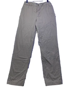 Chaps Boys Khaki Dress Pants Flat Front Size 18 Reg Beige Cotton FREE S&H - Picture 1 of 7