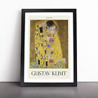 The Kiss Vol.2 By Gustav Klimt Wall Art Print Framed Canvas Picture Poster Decor