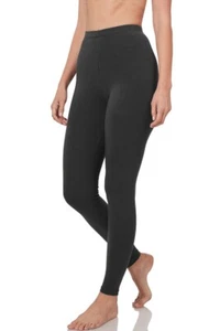 Women Peach Skin Full Length Yoga Lounge Leggings NWT 2 Sizes - Picture 1 of 16