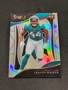 2021 Panini Select Football Travon Walker Rookie XRC Silver Prizm #418 - Jaguars - Picture 1 of 2