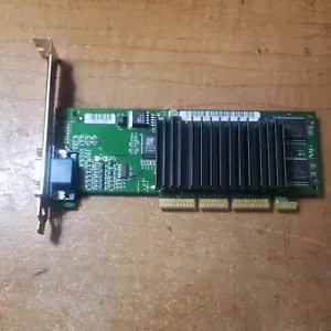 nVidia 16MB AGP Video Card Low Profile 180-P0019-0100-A Dell 34MCW - Picture 1 of 2