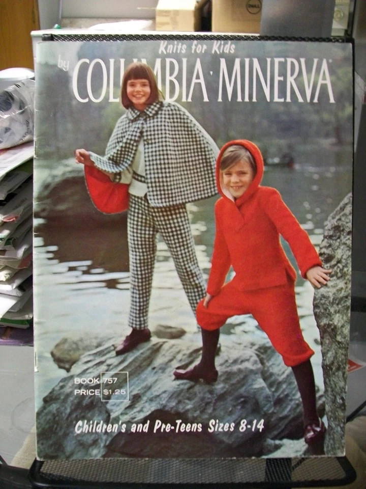 KNITS FOR KIDS BY COLUMBIA MINERVA CHILDREN'S AND PRE-TEENS SIZES 8-14 PATTERNS - Image 1 of 1
