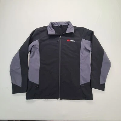 Port Authority Jacket Mens Large Black Windbreaker Softshell Outdoors Casual - Image 1 of 4