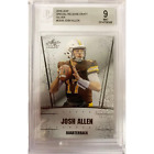 Josh Allen Wyoming Unsigned 9.0 Mint Special Release Draft Silver Card