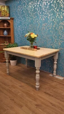 Made To Order Handmade Farmhouse Table - Image 1 of 4