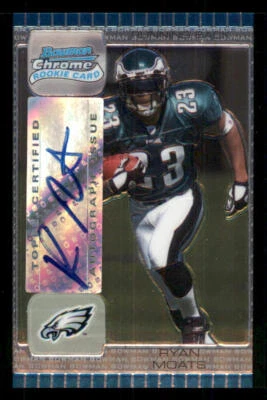 2005 Bowman Chrome #257 Ryan Moats AU G RC - Image 1 of 2