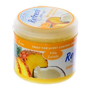 Refresh Gel Profumato Lattina 4,5 oz Deodorante per Auto, Casa e Ufficio, Pina Colada - Foto 1 di 1