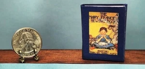 1:6 SCALE MINIATURE BOOK THE MARY FRANCES SEWING BOOK PLAYSCALE BARBIE - Picture 1 of 7