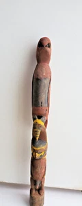 Vintage Papua New Guinea Painted Totem Ancestor Figure Statue - Picture 1 of 14