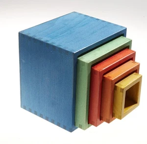 NIC 1563-1 Insert Cube Colourful (Organic) - Picture 1 of 1