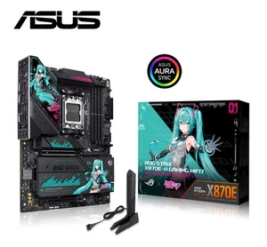 ASUS ROG STRIX X870E-H GAMING WIFI7 HATSUNE MIKU EDITION X870E ATX motherboad - Picture 1 of 2