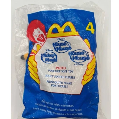 Juguete Happy Meal House of Mouse McDonald's 2001 #4 PLUTO sellado Foto 1 de 3