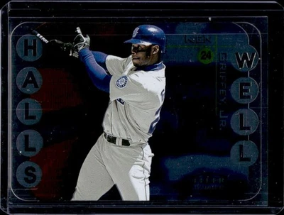 2000 Fleer Tradition Ken Griffey, Jr. Hall's Well #9 HW Mariners - Image 1 of 2