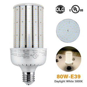 LED Corn Light 80W E39 Large Base Bulb For Garage Storage Room Workshop Factory - Picture 1 of 12
