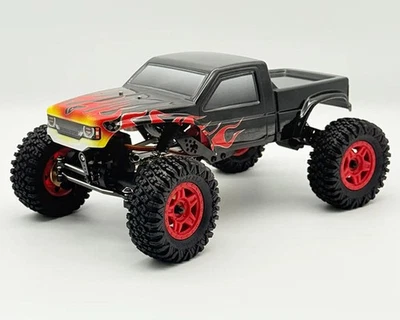 Furitek Terra Comp 1/18 RTR Brushless Micro Rock Crawler (Black Flame) - Image 1 of 4
