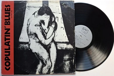 Various – Copulatin' Blues Volume One -USA Press + Insert -Stash 1976  (Exc/ VG) - Image 1 of 4
