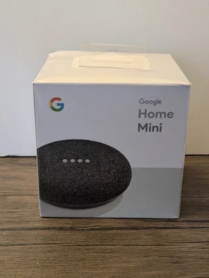 Google Home Mini Smart Speaker  1st Gen - Charcoal (GA00216-US) - Image 1 of 4