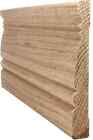Unfinished Red Oak Baseboard Moulding 3/4 in x 5 in x 7ft | Solid Hardwood