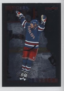1995-96 Score Black Ice Mark Messier #50 HOF