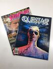 Vintage Sci-Fi Fantasy Magazine Bundle Questar June 1980 Starlog May 1985 Hauer
