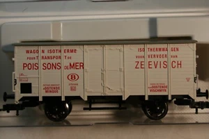 Fleischmann 534140 (HO,DC) Refrigerated wagon "ZEEVISCH" NMBS/SNCB - Photo 1/3