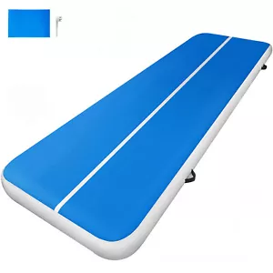 VEVOR 4M Aufblasbare Air Turnmatte Tumbling Track Matte Gymnastikmatte mit Pumpe - Bild 1 von 12