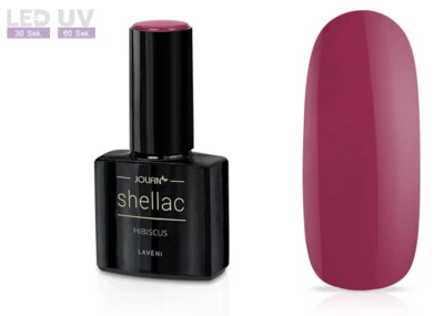 Jolifin LED LAVENI Shellac 12ml Farbe Hibiscus Nagelstudio Nail Art Gel - Bild 1 von 2