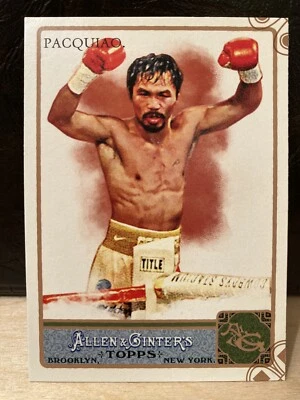 2011 Topps Allen & Ginter Manny Pacquiao #262 Code Card World Champion Boxer NM - Image 1 of 2