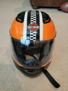 HARLEY-DAVIDSON HD FULL FACE CUSTOM COLOR HELMER SIZE LARGE - Picture 1 of 12