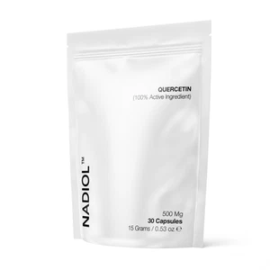 Suplemento de quercetina: 30 cápsulas (500 mg) - Imagen 1 de 3
