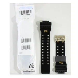 Casio G-Shock Shiny Black Replacement Strap 10457886 for GA-110NE-9A New Era - Picture 1 of 1