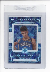 2022-23 Panini Photogenic RC Focus Blue Cracked Ice Auto RC /75 #7 Chet Holmgren - Picture 1 of 2