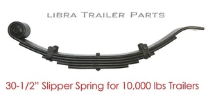 LIBRA Trailer Leaf Spring-5 Leaf Slipper 5,000lbs Capacity for 10,000lbs GD Axle - Picture 1 of 3