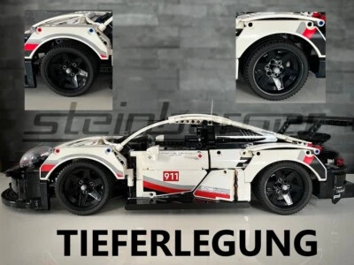 Tieferlegung Mod MOC Teile+ Bauanleitung passend für LEGO® 42096 Porsche RSR 911 - Bild 1 von 2