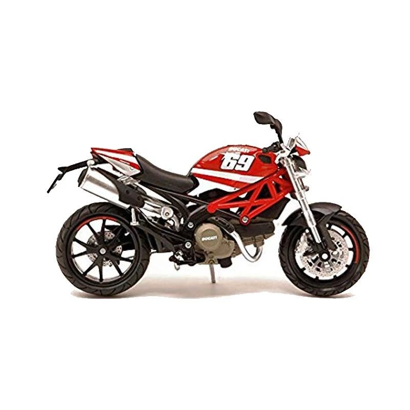 DUCATI MONSTER 796 MODEL BIKE NICKY HAYDEN #69 1:12 SCALE MOTORCYCLE MODEL TOY - Image 1 of 1