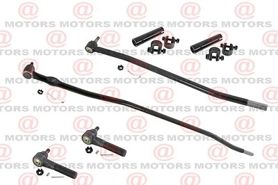 Para Ford F350 87-97 4x4 Eslabón central Eslabón de arrastre Extremos de rack Manguito de ajuste 6 piezas Foto 1 de 4