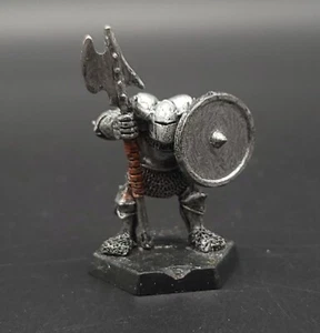 Citadel Chaos Warrior con alabarda 3 - 073103/41 - Miniatura de metal pintado de colección - Imagen 1 de 5