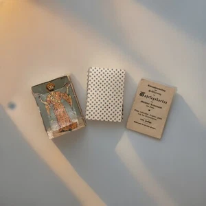 1880 LeNormand Antique Fortune Telling Adolph Engel Oracle Playing Cards & Box - Picture 1 of 22