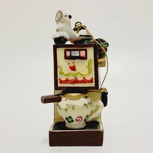 Café Navidad Adorno Máquina de Espresso Cappuccino Vespa Italia - Imagen 1 de 10
