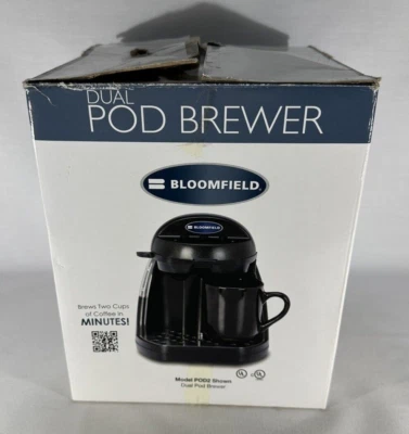Cervecera Bloomfield Doble Cápsula Modelo 4K-POD2-120V Foto 1 de 4