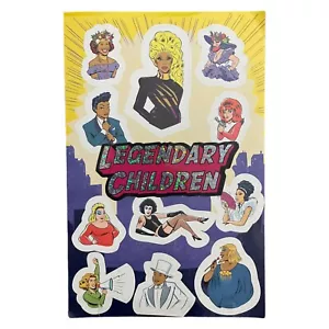 Legendary Children 12 Sticker Sheet Promo Tie-In RuPaul Drag Race Queer History - Picture 1 of 7