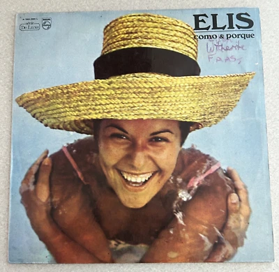 Elis Regina – Como & Porque LP 1969 Mono Brazil Import 1st Press Fantastic - Image 1 of 4