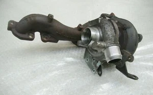 Jaguar S-Type 2.7 Diesel 2.7d Turbocharger LEFT with Exhaust Manifter 4R8Q-6K682-BK - Picture 1 of 4