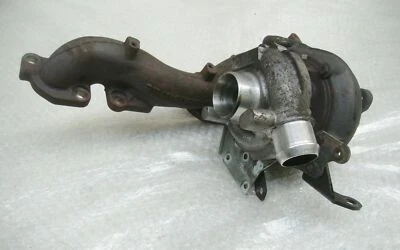 Jaguar S-Type XF 2.7 Diesel Turbolader LINKS mit Abgaskrümmer  4R8Q-6K682-BK - Bild 1 von 4
